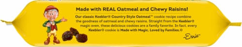 Keebler® Country Style Oatmeal Cookies with Raisins Perspective: top