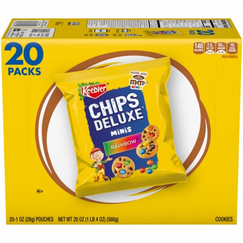 Keebler® Chips Deluxe Rainbow Minis Cookies Perspective: top