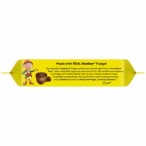 Keebler Peanut Butter Dreams Fudge Cookies Perspective: top