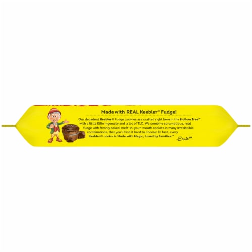 Keebler® Original Fudge Stripes™ Cookies Family Size Perspective: top