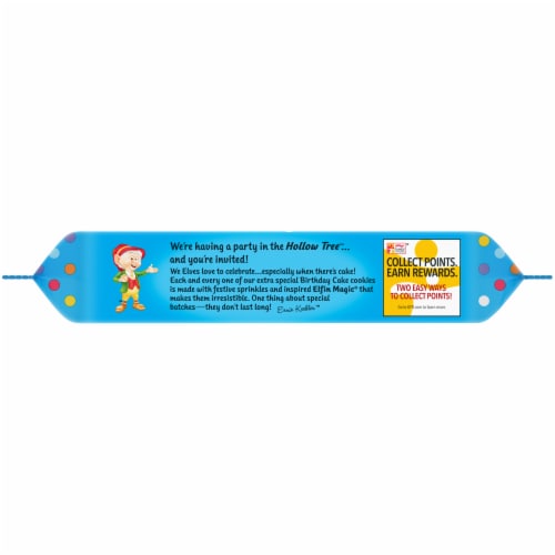 Keebler Fudge Stripes Birthday Cake Cookies Perspective: top