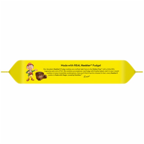 Keebler® Whoopsy! Fudge Stripes™ Fully Fudged Cookies Perspective: top