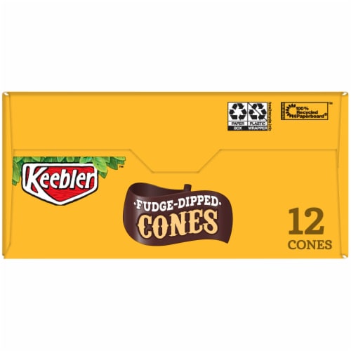 Keebler™ Fudge Dipped Cones Perspective: top