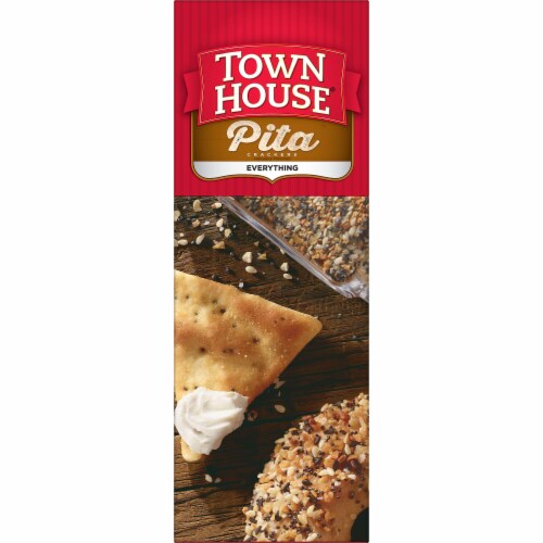 Kellogg's Town House Pita Cracker Perspective: top