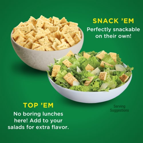 Club® Minis Parmesean Garlic Crackers Perspective: top