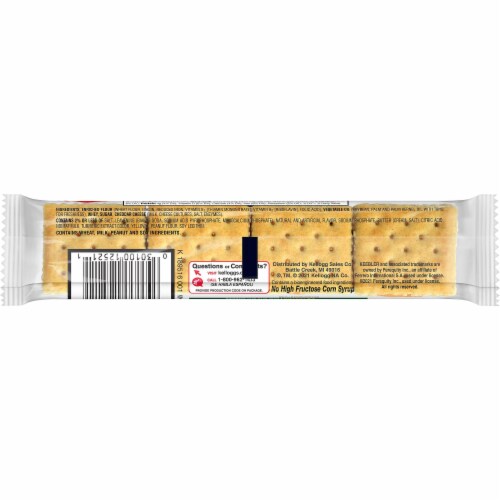 Keebler Club and Cheddar Sandwich Crackers Big Snack Pack Perspective: top