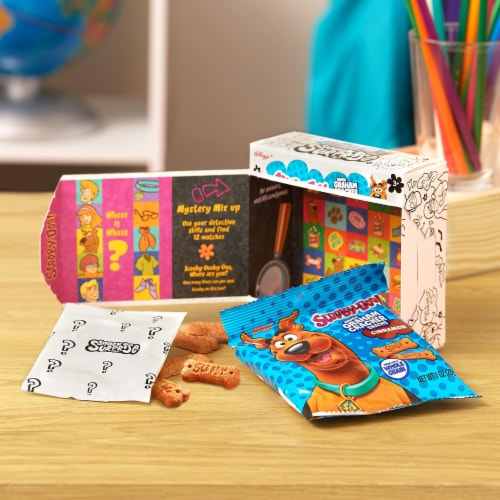 Kellogg's® SCOOBY-DOO! Cinnamon Baked Graham Cracker Snacks Perspective: top