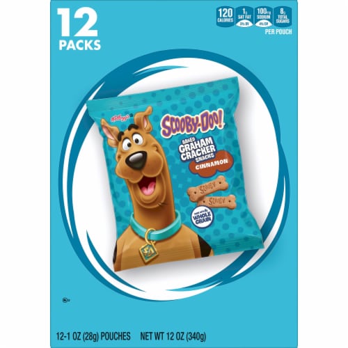 Kellogg's® SCOOBY-DOO! Cinnamon Baked Graham Crackers Multipack Perspective: top