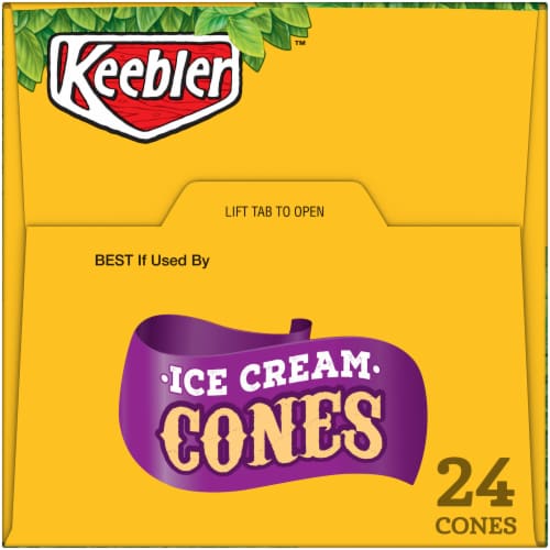 Keebler™ Ice Cream Cones Perspective: top
