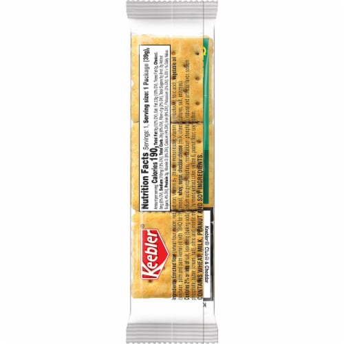 Kellogg's® Keebler Club and Cheddar Sandwich Snack Crackers Perspective: top