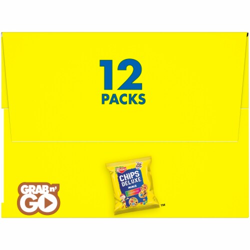 Keebler Chips Deluxe Rainbow M&M's Minis Cookies Packs Perspective: top