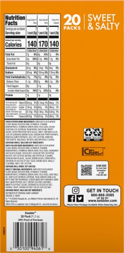 Keebler Mini Chips Deluxe Cheez-It Mini Fudge Stripe Variety Pack Perspective: top