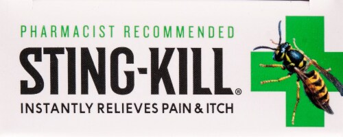 Sting-Kill® Insect Relief Swabs Perspective: top