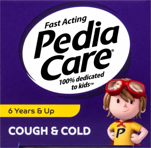 PediaCare® Fast Acting Cough & Cold Relief Children's Medicine Perspective: top