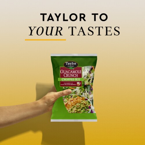 Taylor Farms® Guacamole Crunch Chopped Salad Kit Bag Perspective: top