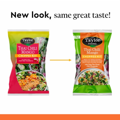 Taylor Farms® Thai Chili Mango Chopped Salad Kit Perspective: top