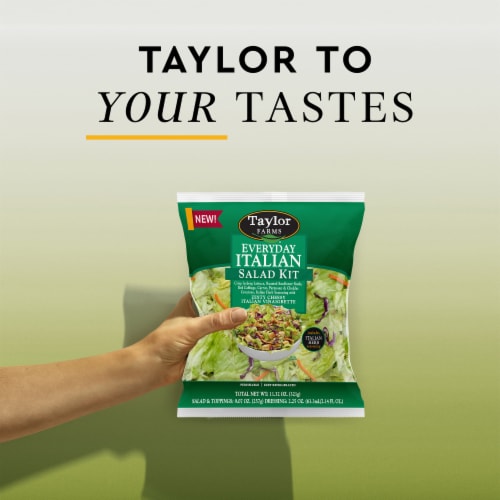 Taylor Farms® Everyday Italian Salad Kit Bag Perspective: top