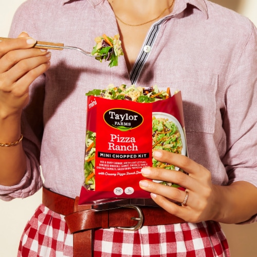 Taylor Farms® Pizza Ranch Mini Chopped Salad Kit Perspective: top