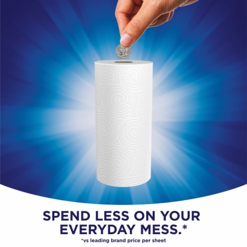 Sparkle Pick-A-Size Double Roll Paper Towels Perspective: top