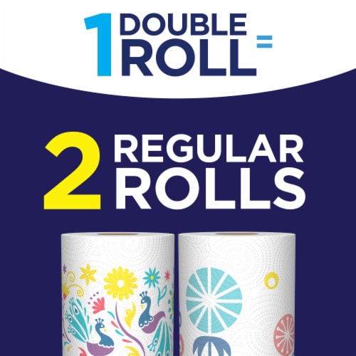 Sparkle® Tear-A-Square® Double Roll Paper Towels Perspective: top