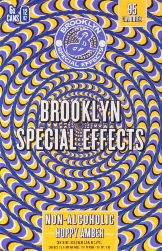 Brooklyn Brewery® Special Effects Non-Alcoholic Hoppy Brew Beer Perspective: top