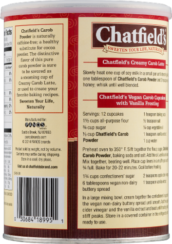 Chatfield's Carob Powder Perspective: top