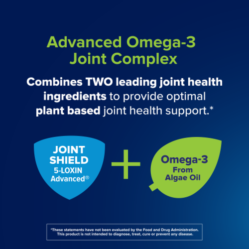 Osteo Bi-Flex Advanced Omega-3 Joint Complex, With Algae Oil, Joint Support Supplement Perspective: top