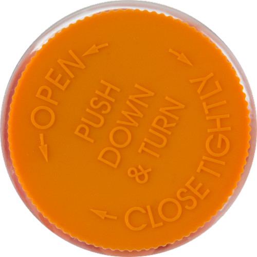Sundown Naturals Co Q-10 Peach Mango Flavored Gummies Perspective: top