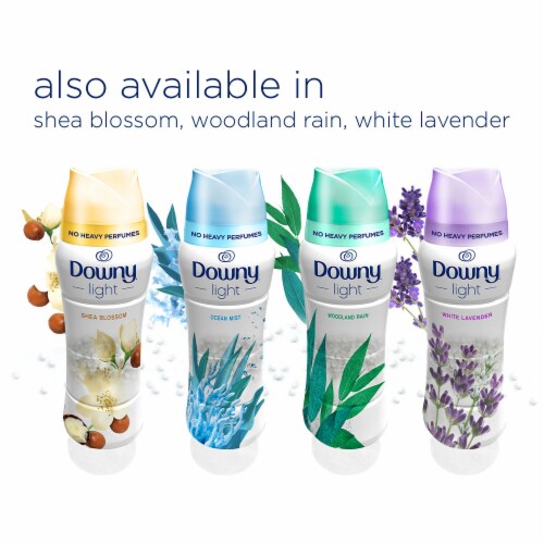 Downy Light Ocean Mist Laundry Scent Booster Beads Perspective: top