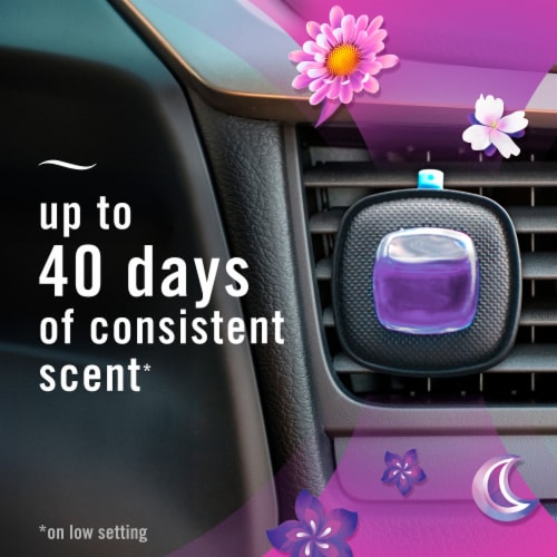 Febreze Car Gain Moonlight Breeze Scent Air Freshener Vent Clip Perspective: top