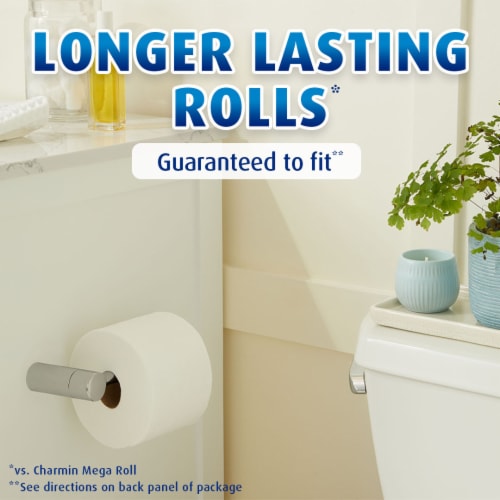 Charmin Ultra Soft Super Mega Roll Toilet Paper Tissue Perspective: top