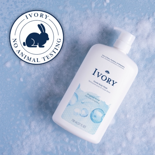 Ivory Mild & Gentle Original Scent Body Wash Perspective: top