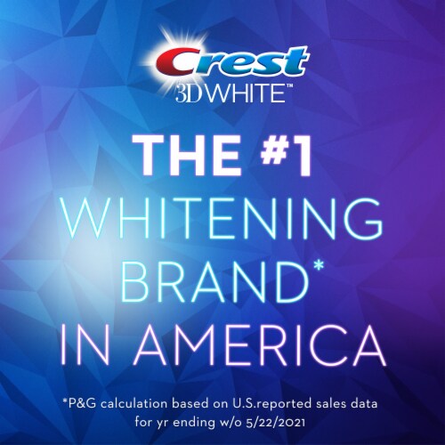 Crest 3D White Professional Ultra White Toothpaste Perspective: top