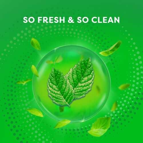 Crest Spear Mint Scope Get Fresh Mouthwash Perspective: top