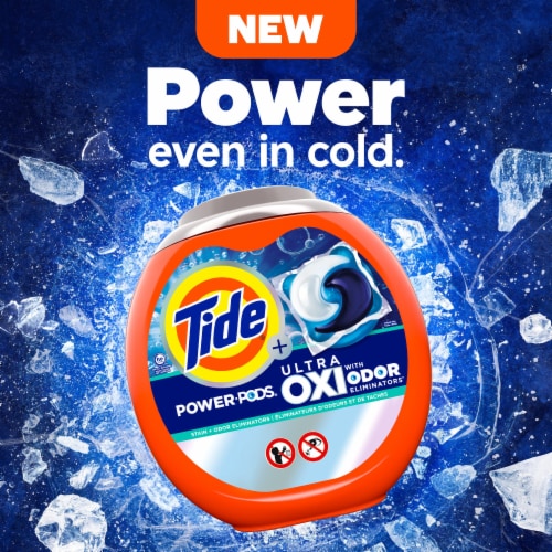 Tide Power Pods Clean Laundry Detergent - Free & Gentle - 45ct