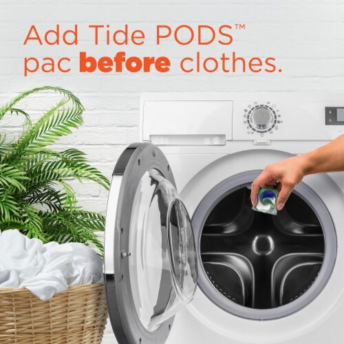 Tide Ultra Oxi Power PODS with Odor Eliminators Laundry Detergent Pacs Perspective: top
