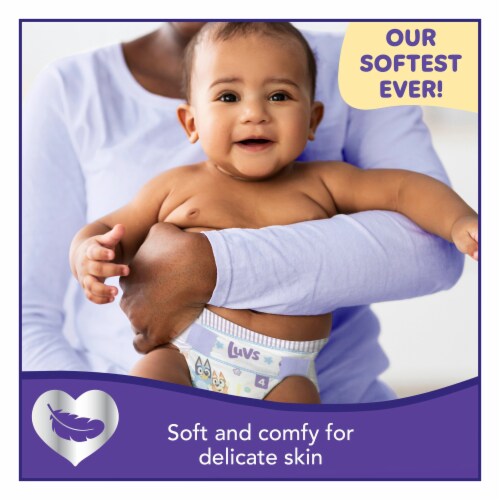 Luvs Leak Protection Hypoallergenic Diapers Perspective: top