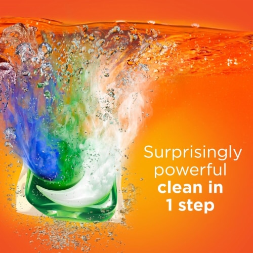 Tide Power PODS Hygienic Clean Heavy Duty Original Liquid Laundry Detergent Pacs Perspective: top