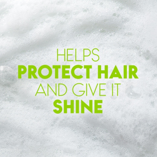 Head and Shoulders Dandruff 2 in 1 Shampoo and Conditioner, Green Apple for Daily Use Perspective: top