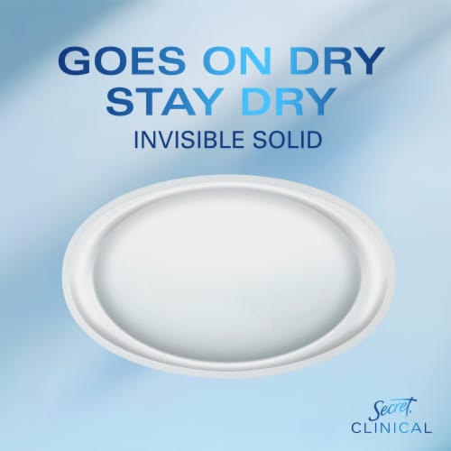 Secret Clinical Strength Stress Response Invisible Solid Antiperspirant and Deodorant Perspective: top
