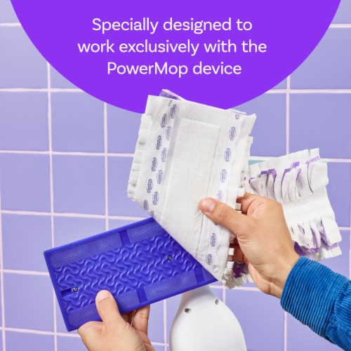 Swiffer PowerMop Multi-Surface Mopping Pad Refills for Floor Cleaning Perspective: top
