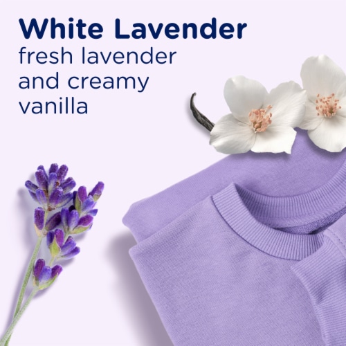 Downy Light White Lavender In-Wash Scent Booster Beads Perspective: top