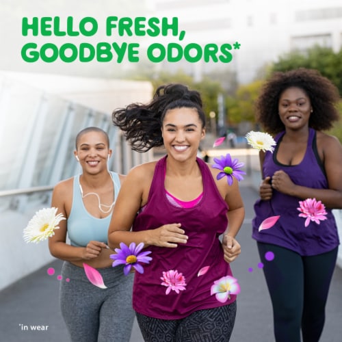 Gain Flings Odor Defense Super Fresh Blast Liquid Laundry Detergent Pacs Perspective: top