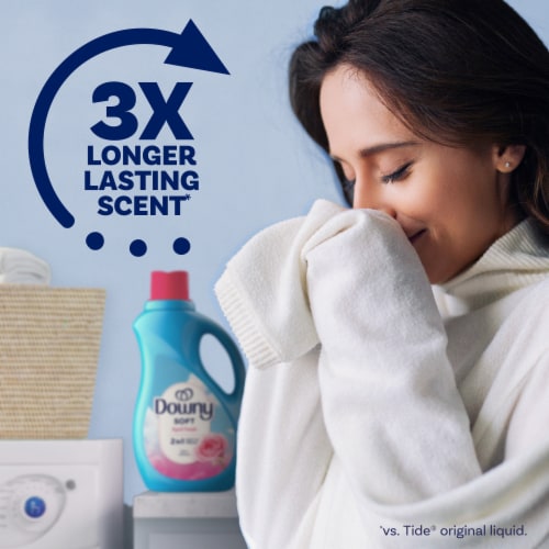 Downy April Fresh Liquid Fabric Softener Fabric Conditioner Perspective: top