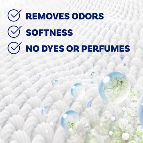 Downy Rinse & Refresh Free & Gentle Liquid Fabric Softener Perspective: top