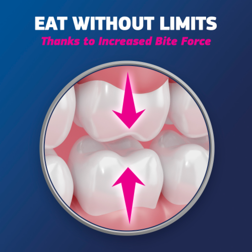 Fixodent Food Barrier Denture Adhesive Cream for Full and Partial Dentures Perspective: top