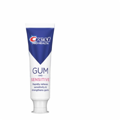 Crest Pro-Health Sensitive and Gum All Day Protection Anti cavity Toothpaste Perspective: top