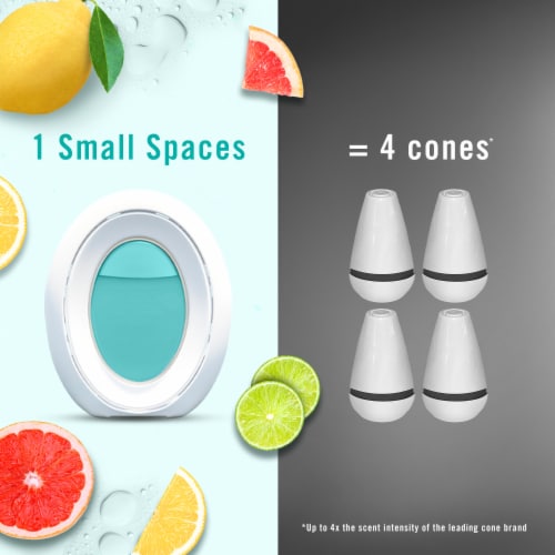 Febreze Bathroom Air Freshener Odor-Fighting Bathroom Odor Fighter Scent Perspective: top