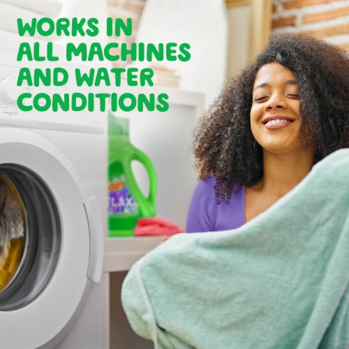 Gain Relax Dewdrop Dream Liquid Laundry Detergent Perspective: top