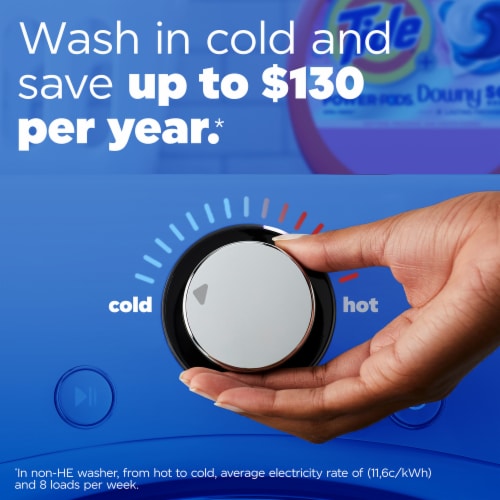 Tide Pods With Downy April Fresh Laundry Detergent Pods Perspective: top